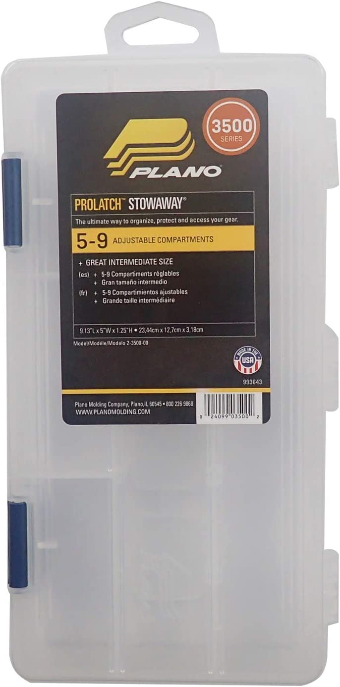 Plano 23500-00 Size Stowaway with Adjustable Dividers