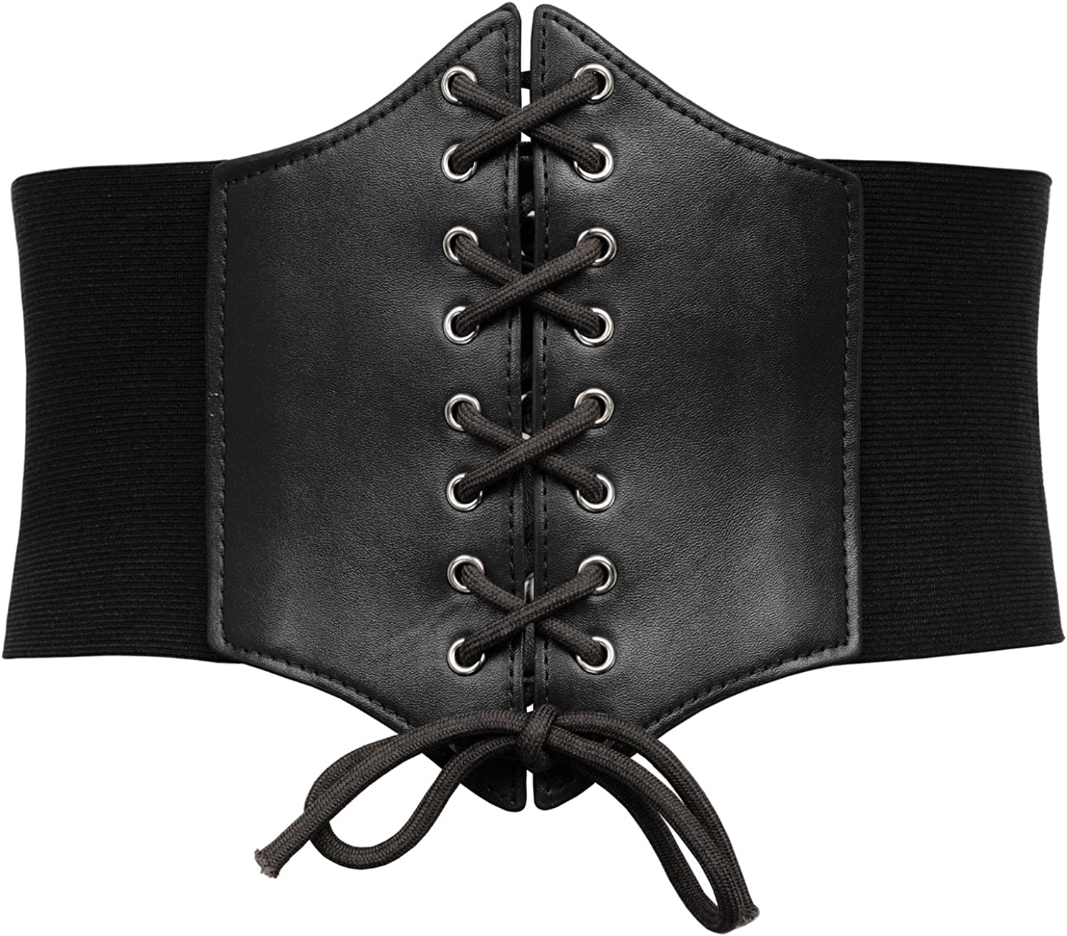 GRACE KARIN Lace-up Cinch Belt Tied Corset Elastic Waist Belt