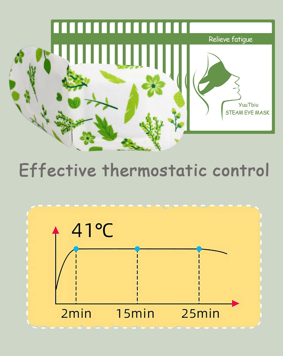 Steam Eye Mask for Dry Eyes, Warming Compress Eye SPA for Sleeping, Heated Eye Mask Relief Stress Eye Fatigue, Disposable Health Care Gifts, 9 Packs